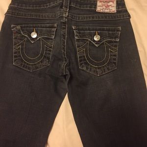 True religion black jeans