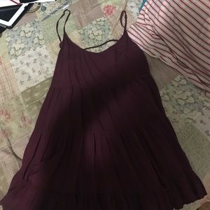 Brandy Melville Jada dress -maroon
