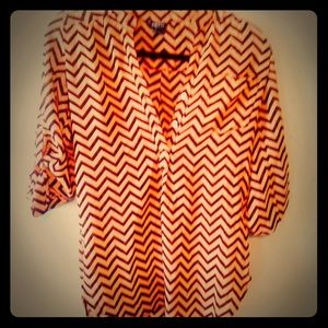 Rue 21 Chevron Blouse