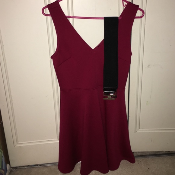 Cute red dress