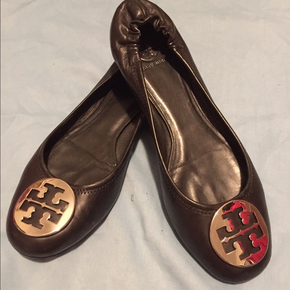 Black Tory Burch flats