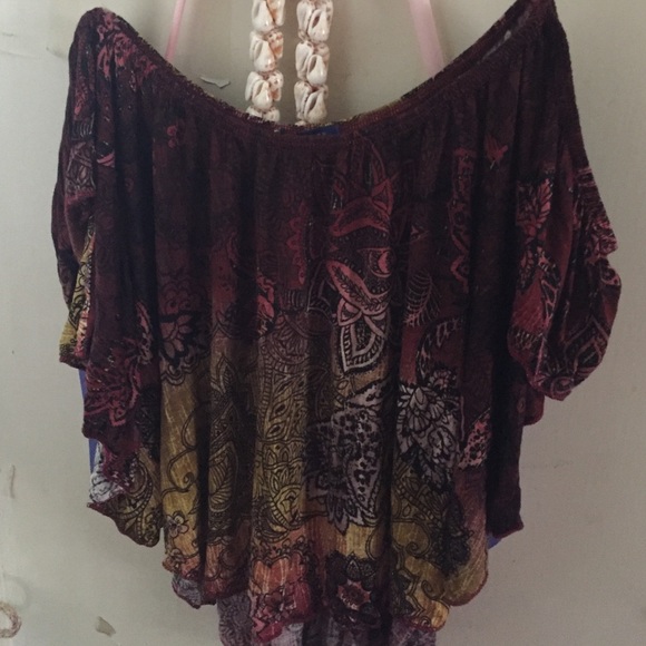 Sweet Claire off the shoulder top