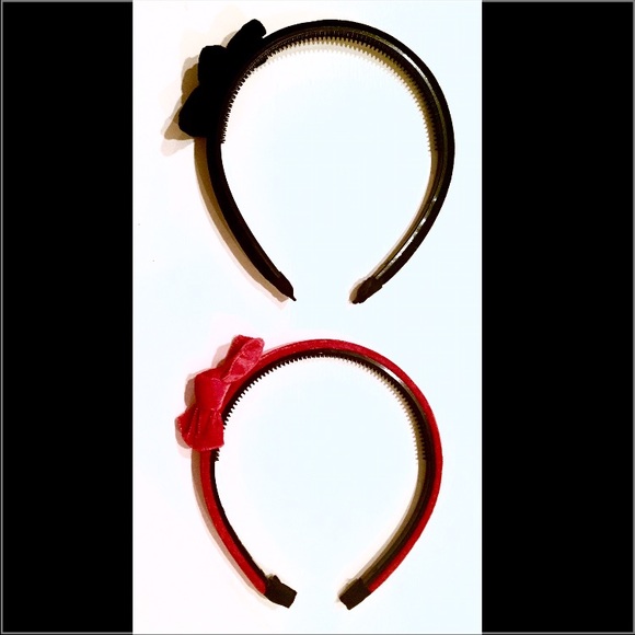 ❌SOLD❌J Crew Velvet Headbands with Bow (2) - Picture 2 of 4