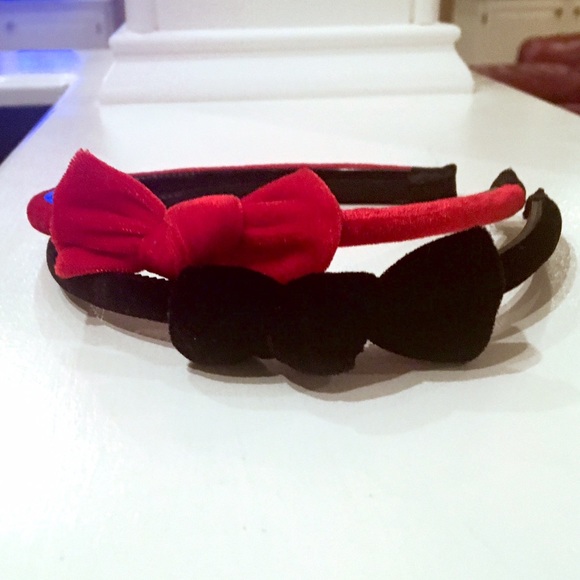 ❌SOLD❌J Crew Velvet Headbands with Bow (2) - Picture 4 of 4