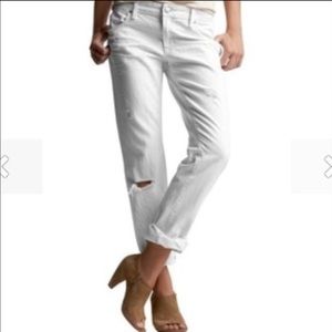 Gap white Sexy Boyfriend jeans