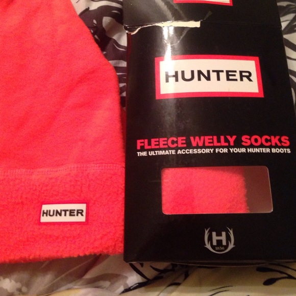 HUNTER fleece welly socks for hunter boots!