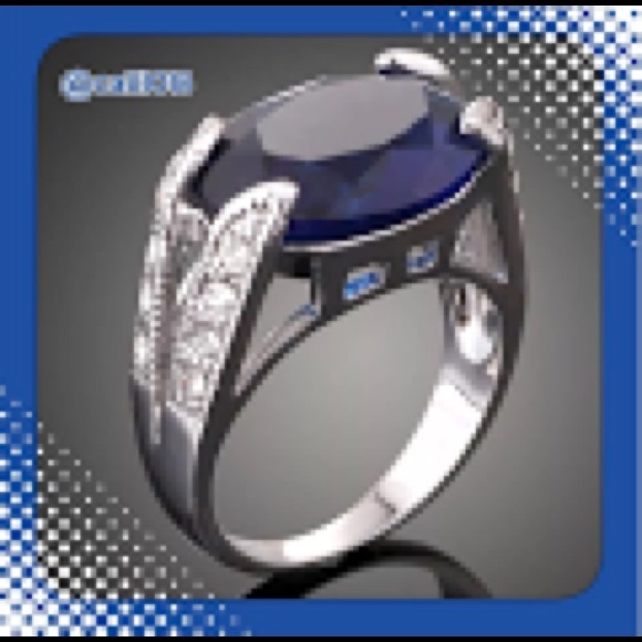 CLEARANCE New Sapphire Cocktail Ring
