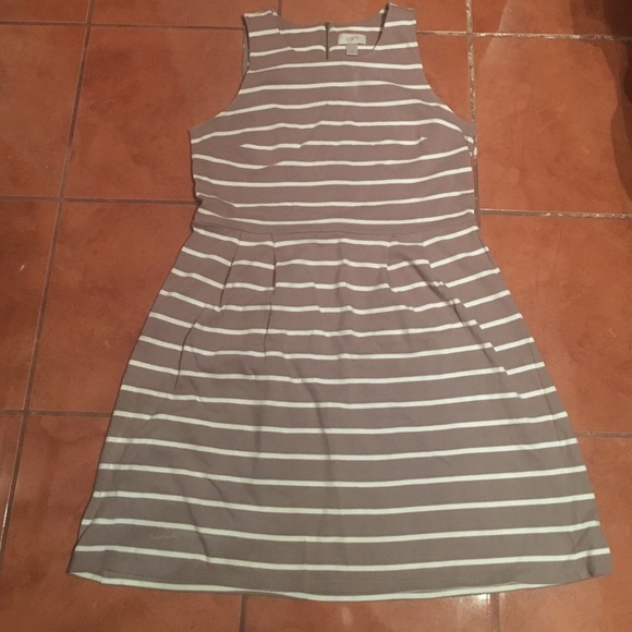 Ladies striped dress