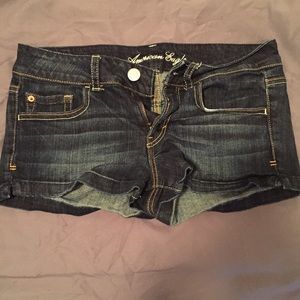 American Eagle Shortie Jean Shorts