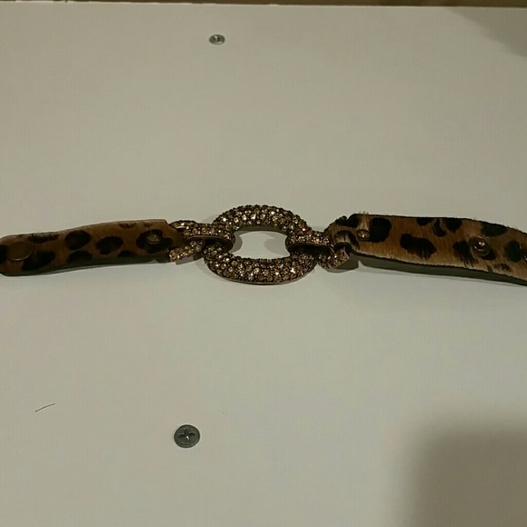 Animal print bracelet
