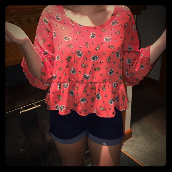 Paisley top - women's S