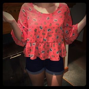 Paisley top - women's S