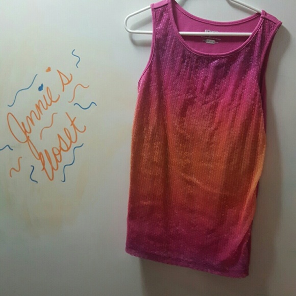 Multi-Colored Bongo Girls Shirt with Sequins