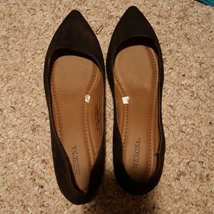 Merona black flat