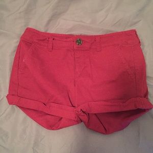 Maroon/Burgundy American Eagle Shorts