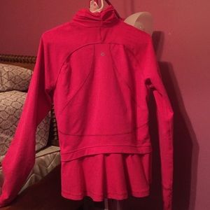 Lulu lemon Define jacket, back peplum ruffle