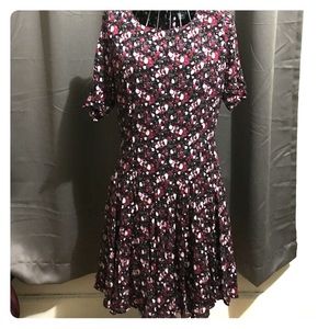 Floral print dress