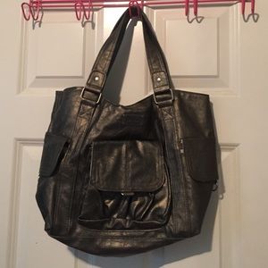 Pewter / silver billabong purse and wallet