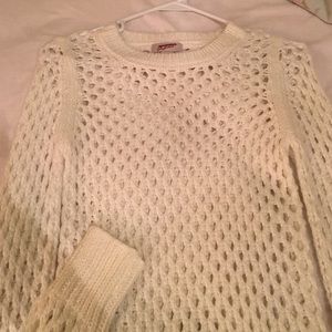 Cream sweater