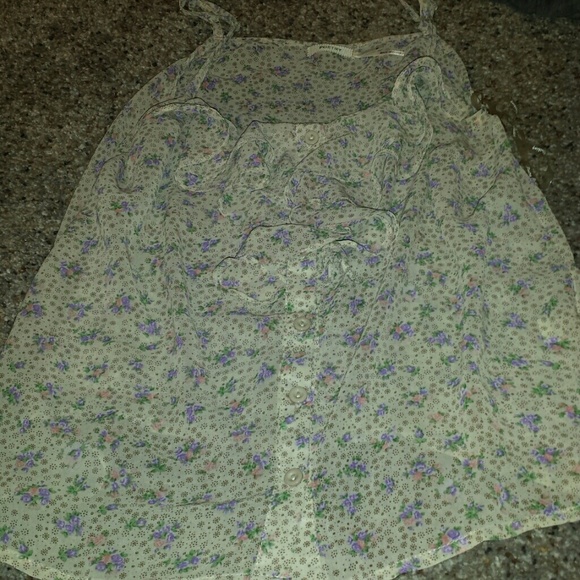 A button down blouse