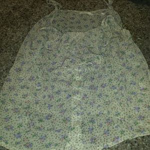 A button down blouse