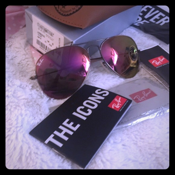 Rayban Avaitor metal bronze frame