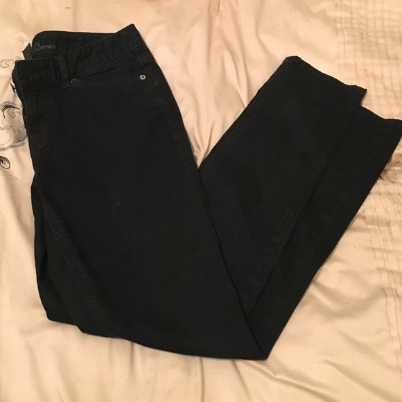 Mid Rise Black skinny jeans