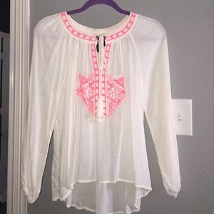 Fun & Flirt long sleeve blouse
