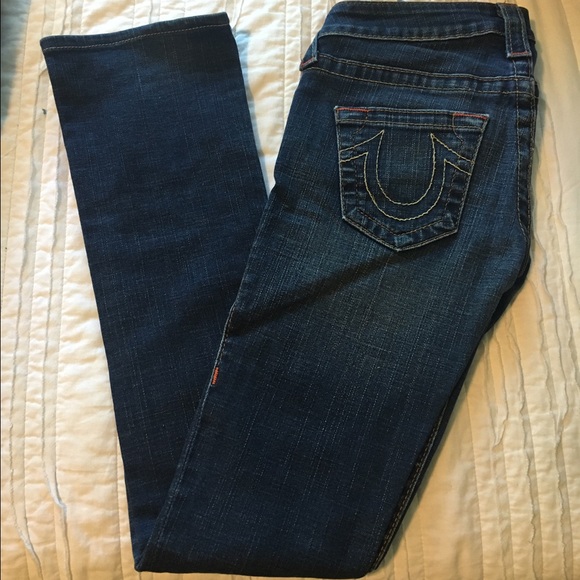 True Religion Straight Leg Jeans