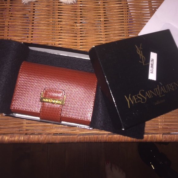 YSL 6 key wallet!!