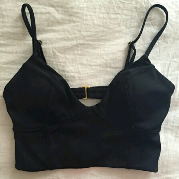 Victoria's Secret Black Bikini Top