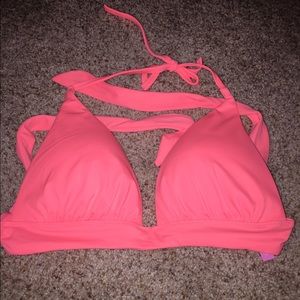 NEVER WORN-halter bikini top