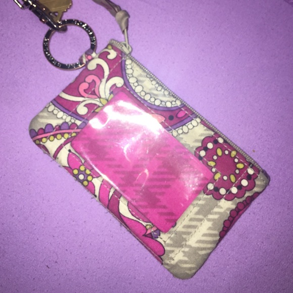 Vera Bradley ID lanyard