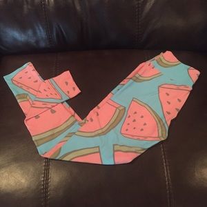 Lularoe Watermelon Leggings