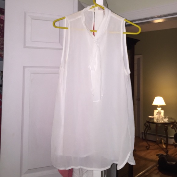 H&M Bow tie neck blouse