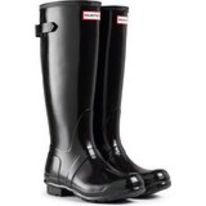 Hunter boots + socks!