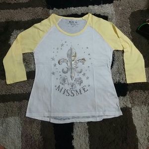 New Miss Me tee 3/4 sleeve