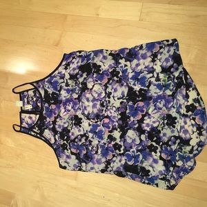 Floral tank top