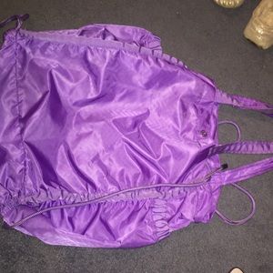 Lulu lemon tote with yoga mat storage