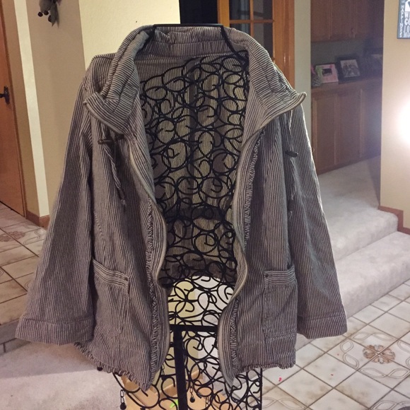 Striped Dressbarn Blazer