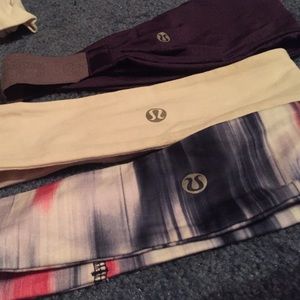 Lulu lemon headbands