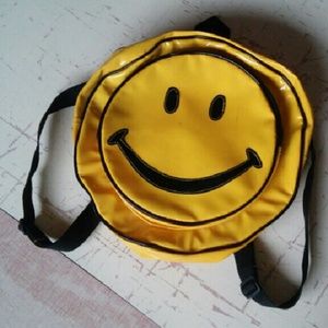 90s smiley face backpack