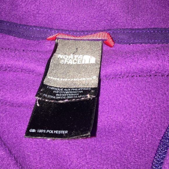 Purple North Face Pullover - Picture 2 of 3