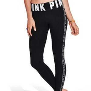 Black leggings from pink