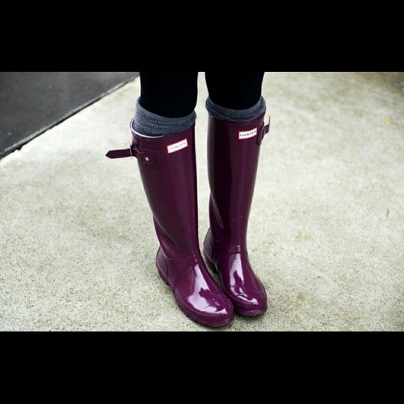 Hunter rain boots