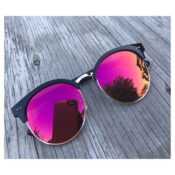 Sale! Red Mirror Sunglasses, Cat Eye Sunglasses