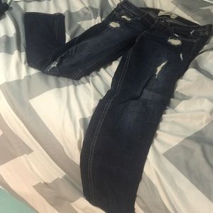 Hollister distressed jeans
