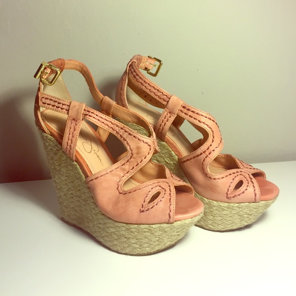 Wedge Strappy Sandals by Jessica Simpson