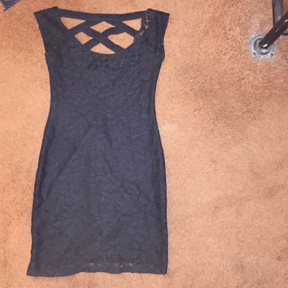 Black Lace Dress