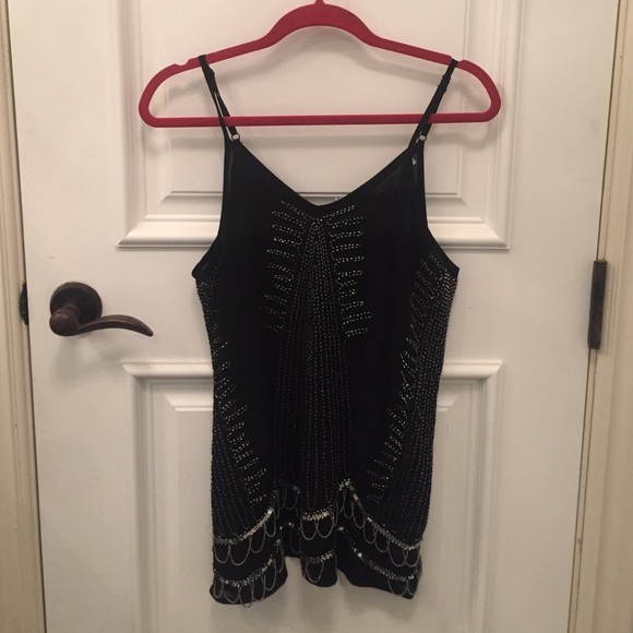 Shimmery tank top